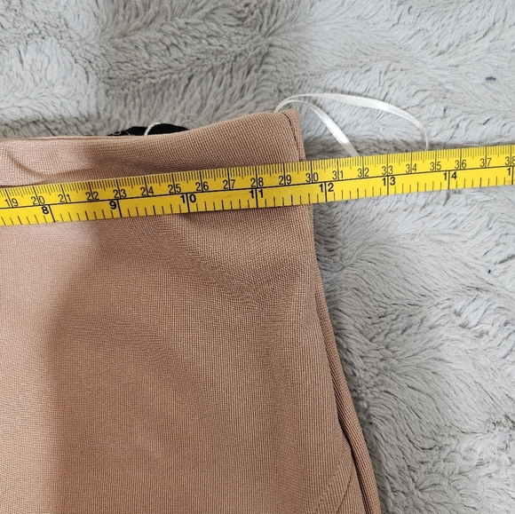 NEW J Lux Label Nude Pink Bodycon Skirt Small - Picture 6 of 8